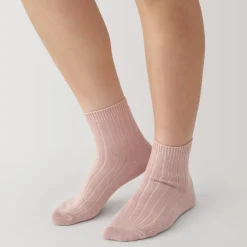 Sale Right Angle Loose Top Ribbed Short Socks Women Socks|Socks