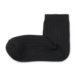 Sale Right Angle Loose Top Ribbed Short Socks Women Socks|Socks