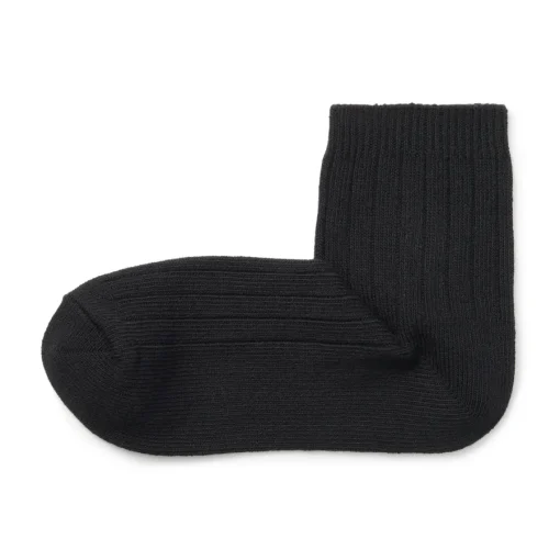 Sale Right Angle Loose Top Ribbed Short Socks Women Socks|Socks