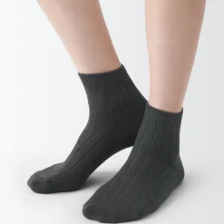 Sale Right Angle Loose Top Ribbed Short Socks Women Socks|Socks