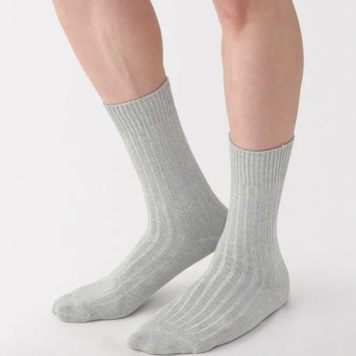 Online Right Angle Ribbed Thick Socks Women Socks|Socks