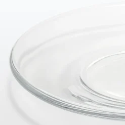 Clearance Soda Glass Plate - Large Glassware