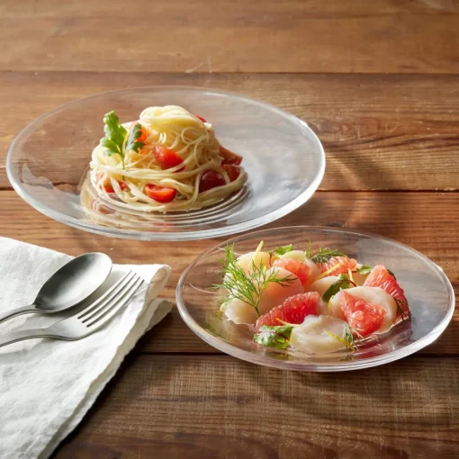Clearance Soda Glass Plate - Large Glassware