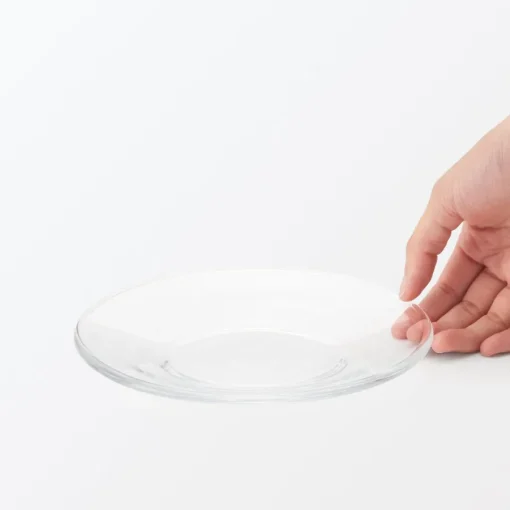Hot Soda Glass Plate - Small Glassware