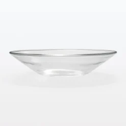 Fashion Soda Glass Shallow Bowl - Large Glassware