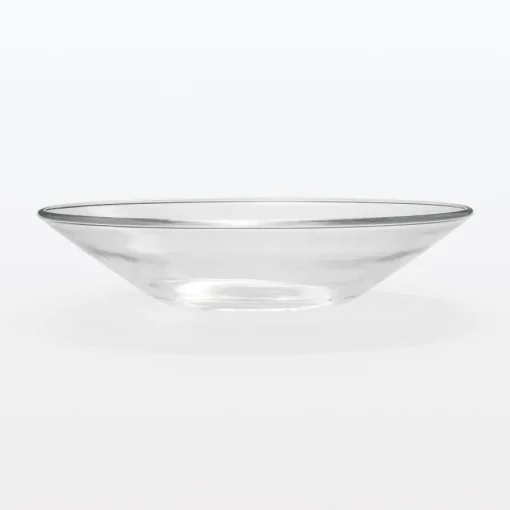 Fashion Soda Glass Shallow Bowl - Large Glassware