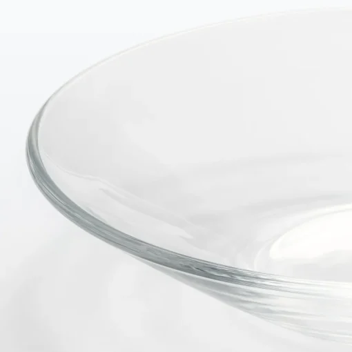Fashion Soda Glass Shallow Bowl - Large Glassware