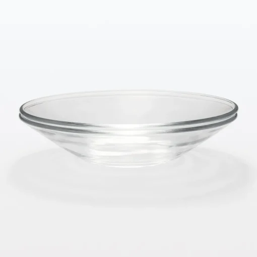 Fashion Soda Glass Shallow Bowl - Large Glassware