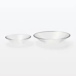 Fashion Soda Glass Shallow Bowl - Large Glassware