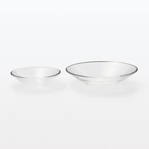 Fashion Soda Glass Shallow Bowl - Large Glassware