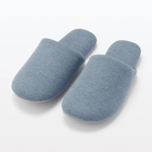 New Soft Slippers Blue Slippers
