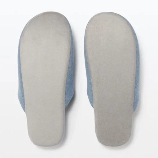 New Soft Slippers Blue Slippers