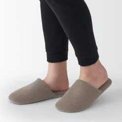 Clearance Soft Slippers Light Brown Slippers