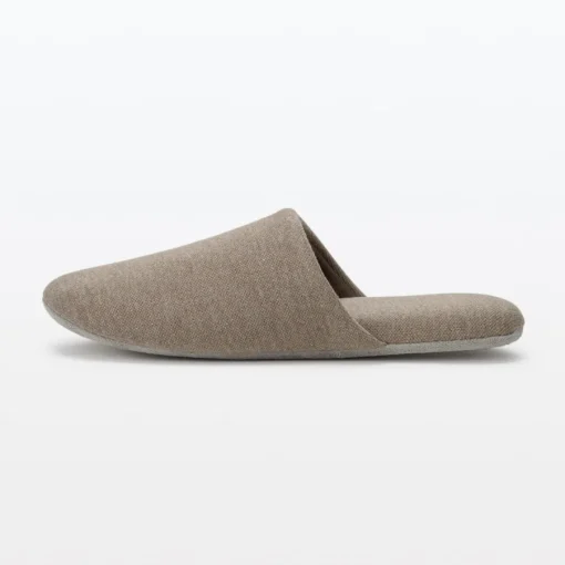 Clearance Soft Slippers Light Brown Slippers