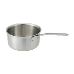 Clearance Stainless Aluminium 3-Layer Steel Milk Pan 1.05 Qt Kitchen Appliances & Cookware