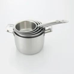 Clearance Stainless Aluminium 3-Layer Steel Milk Pan 1.05 Qt Kitchen Appliances & Cookware