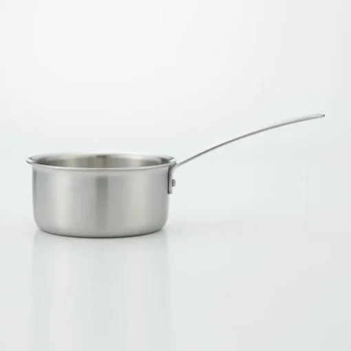 Clearance Stainless Aluminium 3-Layer Steel Milk Pan 1.05 Qt Kitchen Appliances & Cookware