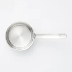 Clearance Stainless Aluminium 3-Layer Steel Milk Pan 1.05 Qt Kitchen Appliances & Cookware