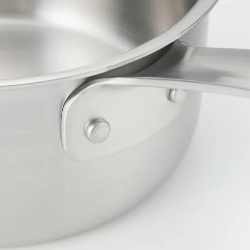 Clearance Stainless Aluminium 3-Layer Steel Milk Pan 1.05 Qt Kitchen Appliances & Cookware