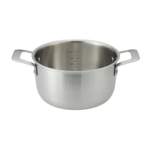 Outlet Stainless Aluminium 3-Layer Steel Saucepot 3.2 Qt Kitchen Appliances & Cookware