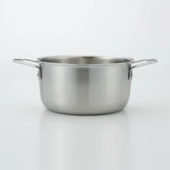 Outlet Stainless Aluminium 3-Layer Steel Saucepot 3.2 Qt Kitchen Appliances & Cookware