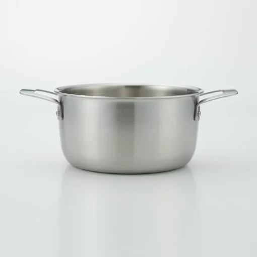 Outlet Stainless Aluminium 3-Layer Steel Saucepot 3.2 Qt Kitchen Appliances & Cookware