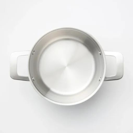Outlet Stainless Aluminium 3-Layer Steel Saucepot 3.2 Qt Kitchen Appliances & Cookware