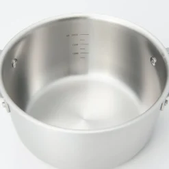 Outlet Stainless Aluminium 3-Layer Steel Saucepot 3.2 Qt Kitchen Appliances & Cookware