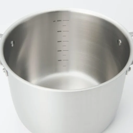 Outlet Stainless Aluminium 3-Layer Steel Saucepot 6.3 Qt Kitchen Appliances & Cookware