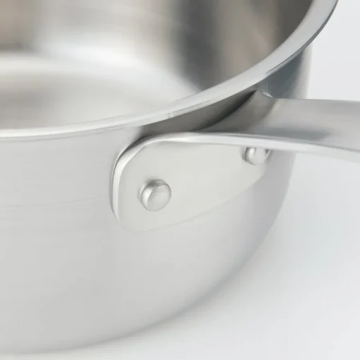 Hot Stainless Aluminium 3-Layer Steel Saucepan 1.6 Qt Kitchen Appliances & Cookware