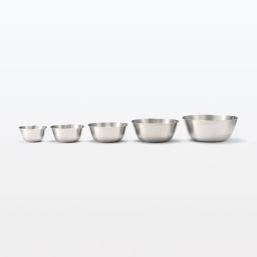 New Stainless Steel Bowl - Dia. 4.3" Kitchen Utensils