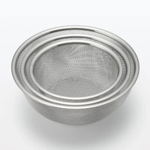 Online Stainless Steel Strainer - Medium Kitchen Utensils