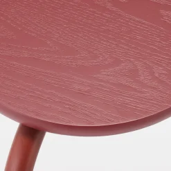 Fashion Steel Pipe Stacking Stool - Burgundy Stools & Benches|Dining Chairs