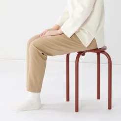 Fashion Steel Pipe Stacking Stool - Burgundy Stools & Benches|Dining Chairs