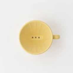 Clearance Stoneware Coffee Dripper - Light Yellow Beverages