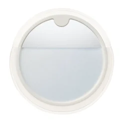New Styrene Round Compact Mirror Makeup Accessories