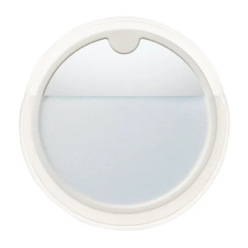 New Styrene Round Compact Mirror Makeup Accessories