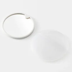 New Styrene Round Compact Mirror Makeup Accessories