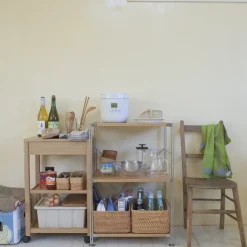 New SUS Shelving Unit - Oak - Regular - Small Oak Wood Shelving Units