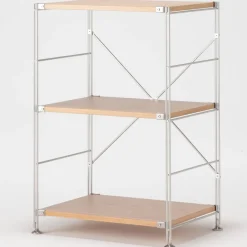 New SUS Shelving Unit - Oak - Regular - Small Oak Wood Shelving Units