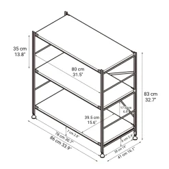 Hot SUS Shelving Unit - Stainless Steel - Wide - Small Stainless Steel Shelving Units