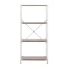 Fashion SUS Shelving Unit - Walnut - Regular - Medium Walnut Shelving Units