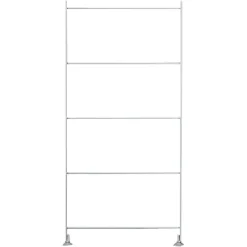 Fashion SUS Shelving Unit Additional Frame - Light Gray Light Gray Steel Shelving Units