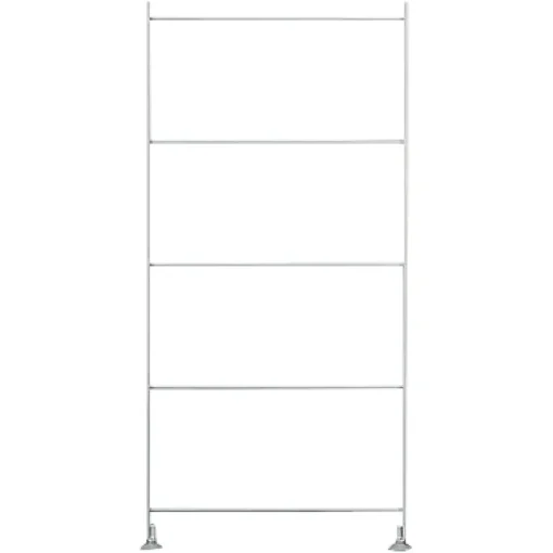 Fashion SUS Shelving Unit Additional Frame - Light Gray Light Gray Steel Shelving Units