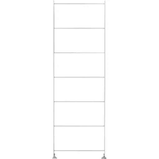 Fashion SUS Shelving Unit Additional Frame - Light Gray Light Gray Steel Shelving Units