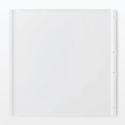 Outlet SUS Shelving Unit Back Panel - Light Gray - Large Light Gray Steel Shelving Units