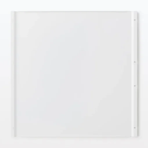 Outlet SUS Shelving Unit Back Panel - Light Gray - Large Light Gray Steel Shelving Units