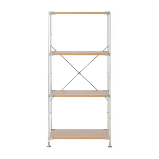 Clearance SUS Shelving Unit- Oak - Regular - Medium Oak Wood Shelving Units