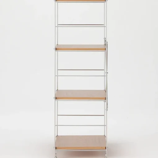 Clearance SUS Shelving Unit- Oak - Regular - Medium Oak Wood Shelving Units