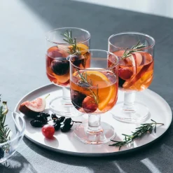 Discount Tempered Glass Stemmed Glass - Medium Glassware